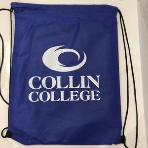 Collin College Drawstring Bag